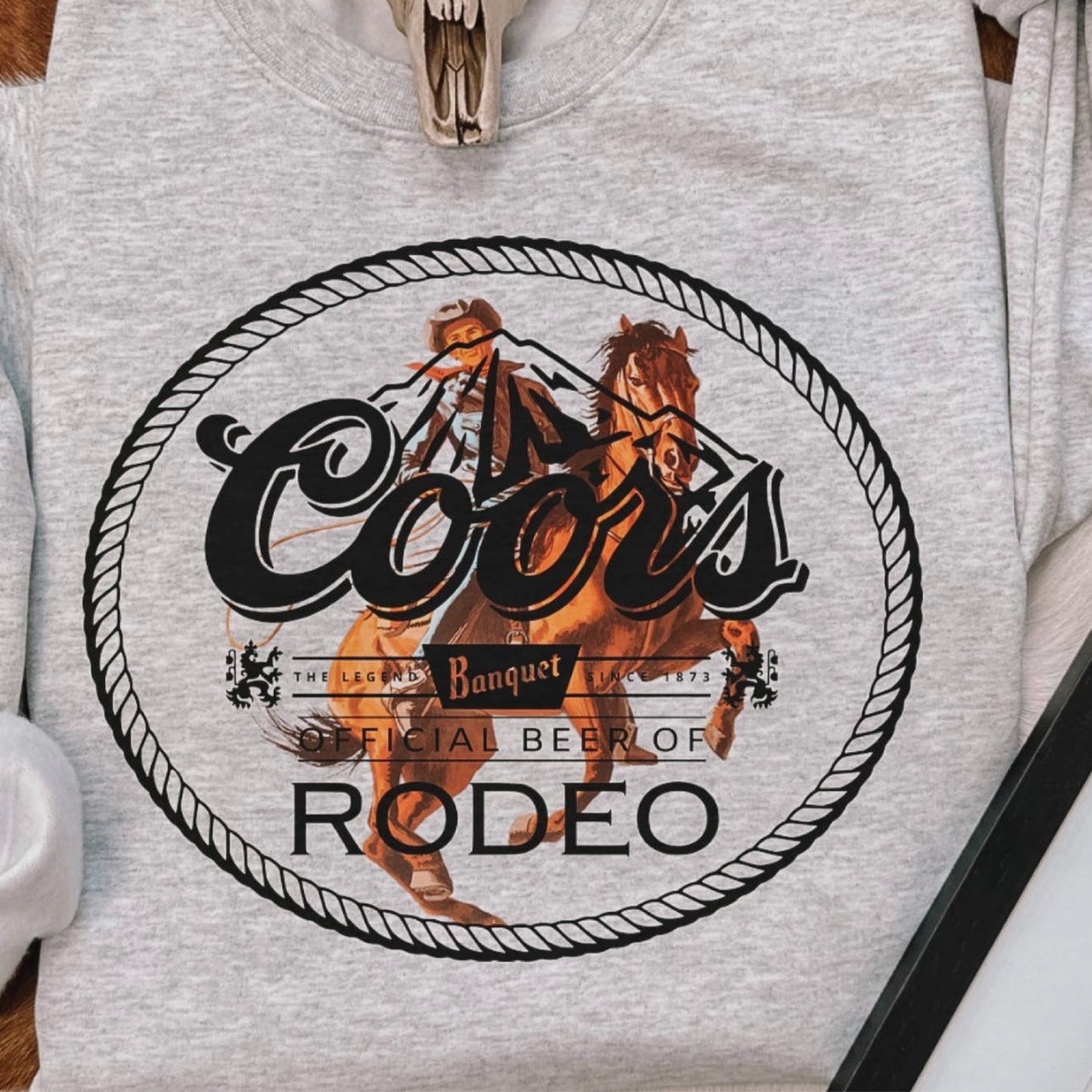 Coors Rodeo Crewneck