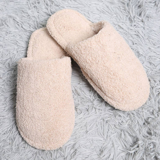 Winter Luxury Soft Solid Color Slipper