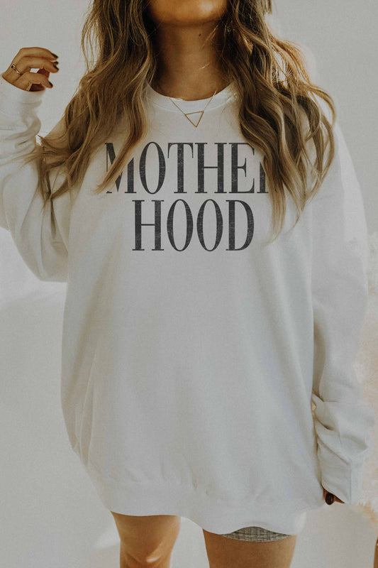 [G1675X-OSS]- MOTHER HOOD OVERSIZED SWEATSHIRTS