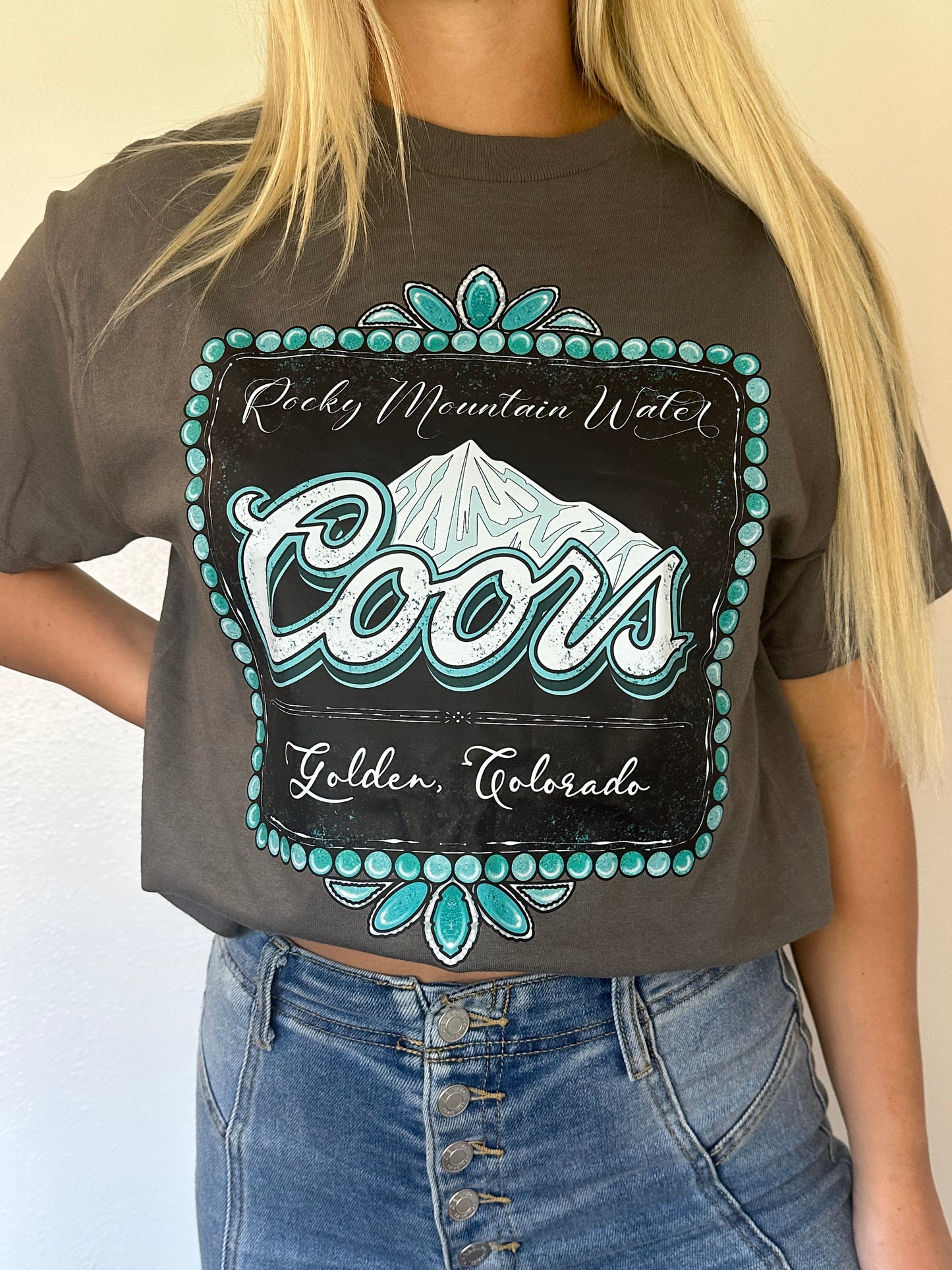 coors rodeo tee