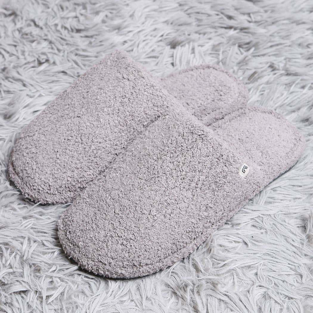 Winter Luxury Soft Solid Color Slipper