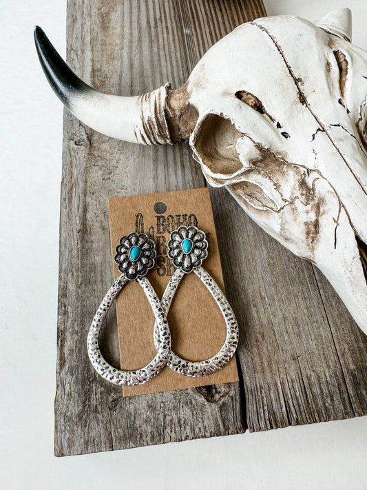 Western Teardrop Earrings